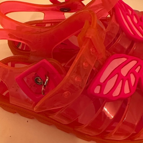 Sophia Webster Kids Sandals with Pink Butterfly Design - Picture 5 of 5